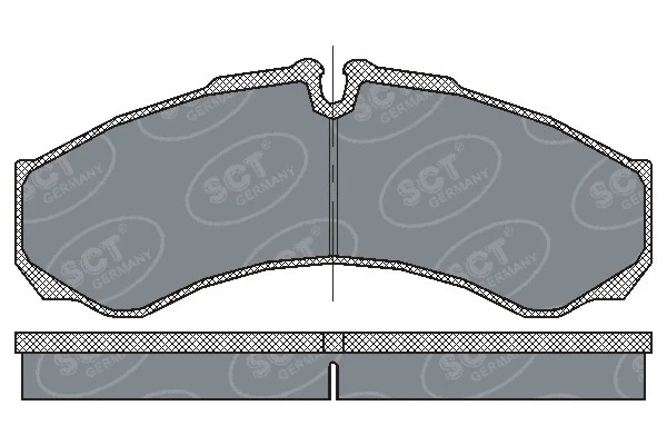 Brake Pad Set, disc brake (SP 212 PR)