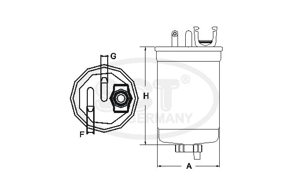 Fuel Filter (ST 490)