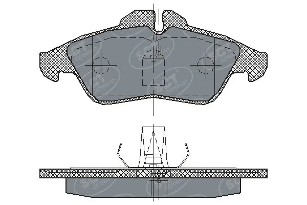 Brake Pad Set, disc brake (SP 177 PR)