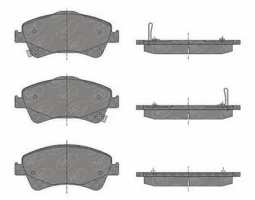 Brake Pad Set, disc brake (SP 459 PR)