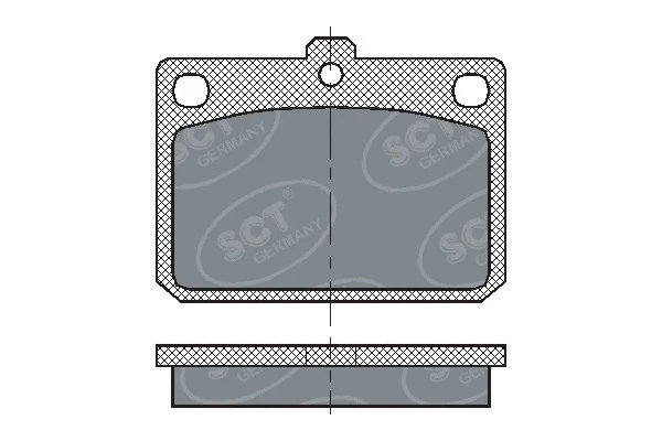 Brake Pad Set, disc brake (SP 159 PR)