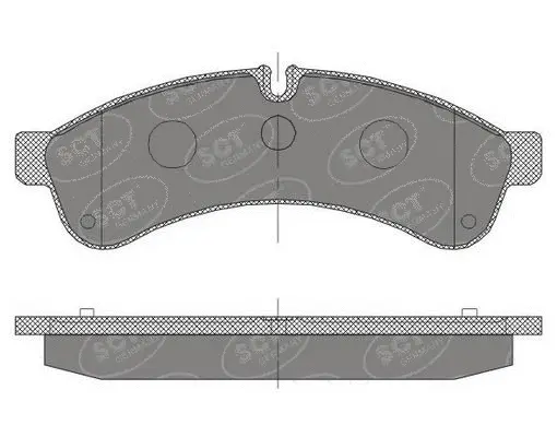 Brake Pad Set, disc brake (SP 463 PR)