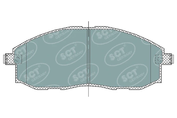 Brake Pad Set, disc brake (SP 324 PR)