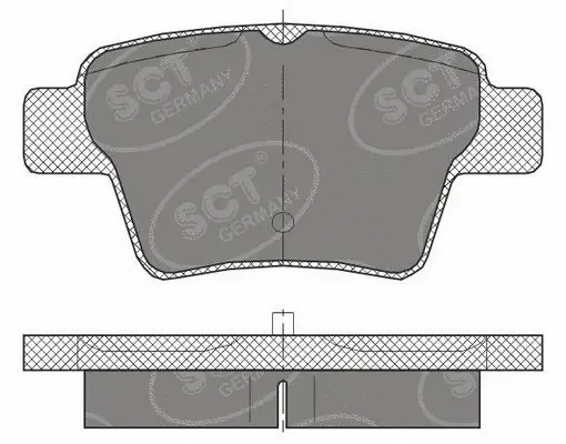 Brake Pad Set, disc brake (SP 456 PR)