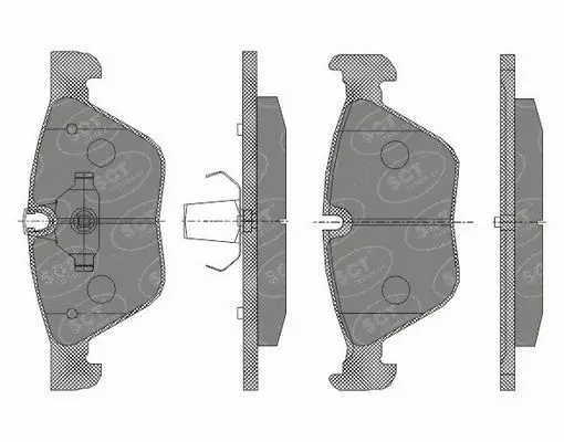 Brake Pad Set, disc brake (SP 427 PR)