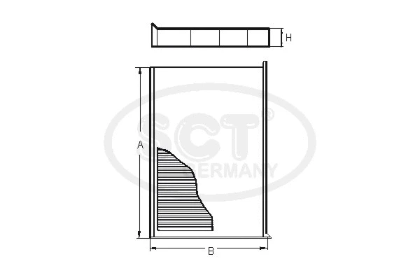 Filter, cabin air (SA 1110)