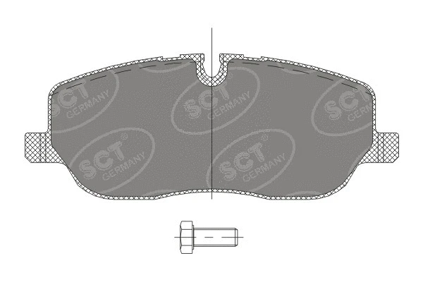 Brake Pad Set, disc brake (SP 329 PR)