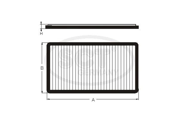 Filter, cabin air (SAK 129)