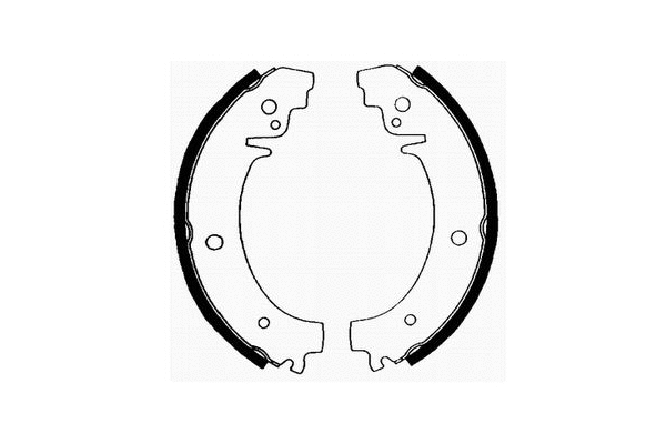Brake Shoe Set, parking brake (SS 510)