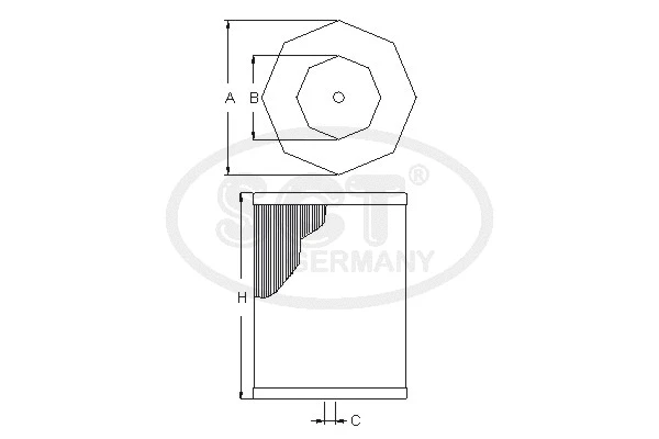 Hydraulic Filter, automatic transmission