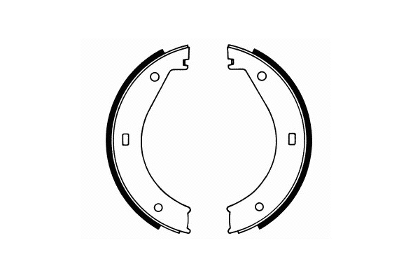 Brake Shoe Set, parking brake (SS 526)
