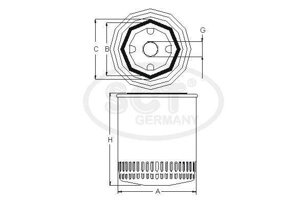 Oil Filter (SM 841)