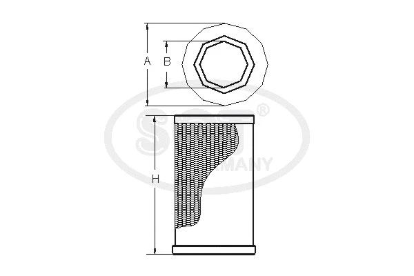 Secondary Air Filter (SW 3810)