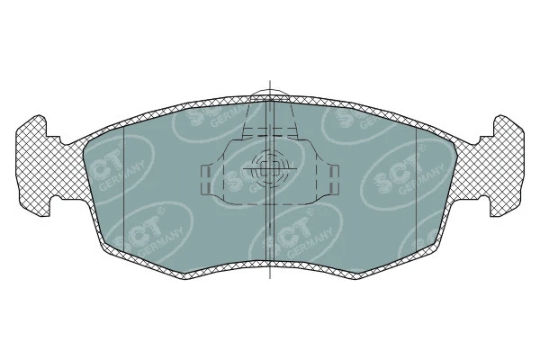 Brake Pad Set, disc brake (SP 315 PR)