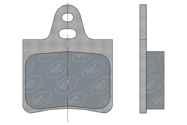 Brake Pad Set, disc brake (SP 292 PR)