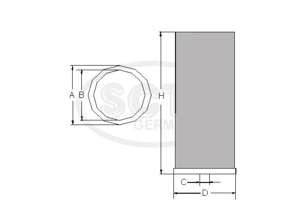 Secondary Air Filter (SW 3854)