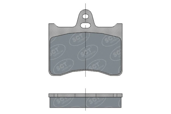 Brake Pad Set, disc brake (SP 297 PR)