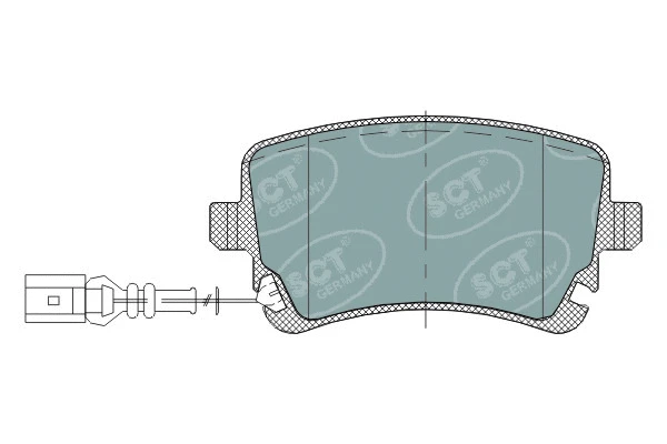 Brake Pad Set, disc brake (SP 288 PR)