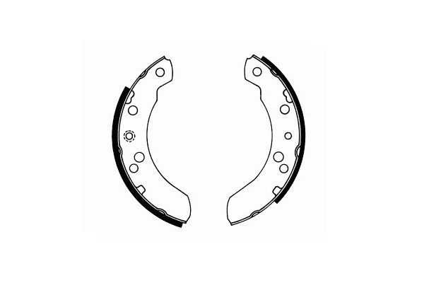Brake Shoe Set, parking brake (SS 516)