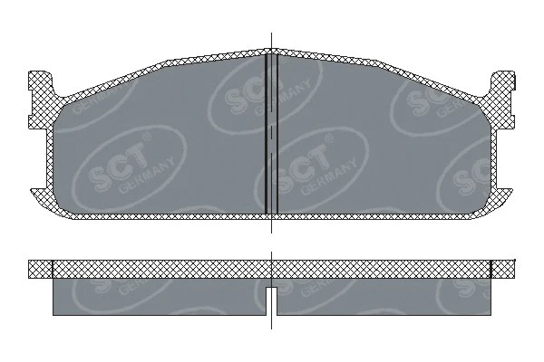 Brake Pad Set, disc brake (SP 219 PR)