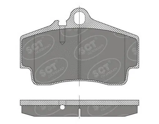 Brake Pad Set, disc brake (SP 449 PR)