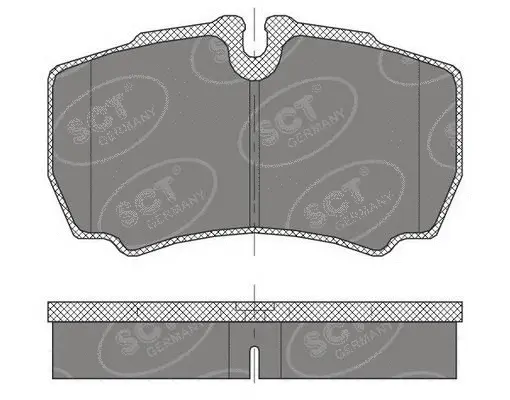 Brake Pad Set, disc brake (SP 452 PR)