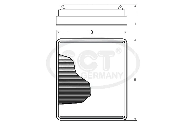 Filter, cabin air (SA 1100)