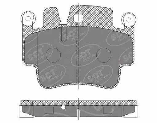 Brake Pad Set, disc brake (SP 461 PR)
