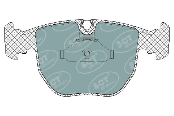 Brake Pad Set, disc brake (SP 327 PR)