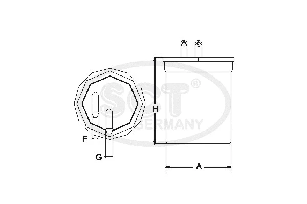 Fuel Filter (ST 6166)