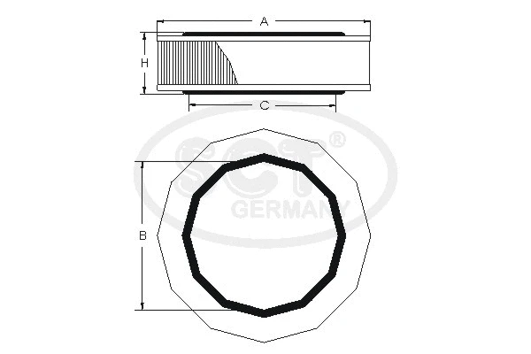 Air Filter (SB 2050)