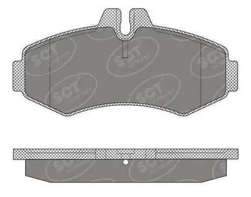 Brake Pad Set, disc brake (SP 624 PR)