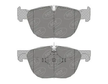 Brake Pad Set, disc brake (SP 356 PR)