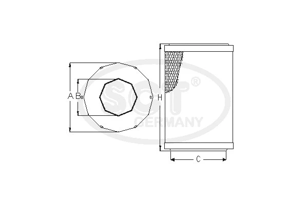 Secondary Air Filter