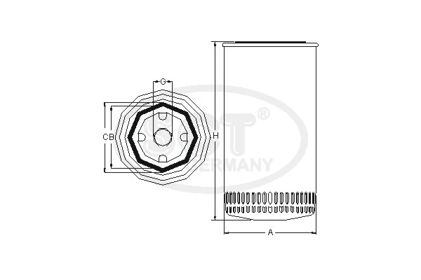Oil Filter (SM 855)