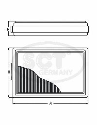 Filter, cabin air (SA 1104)