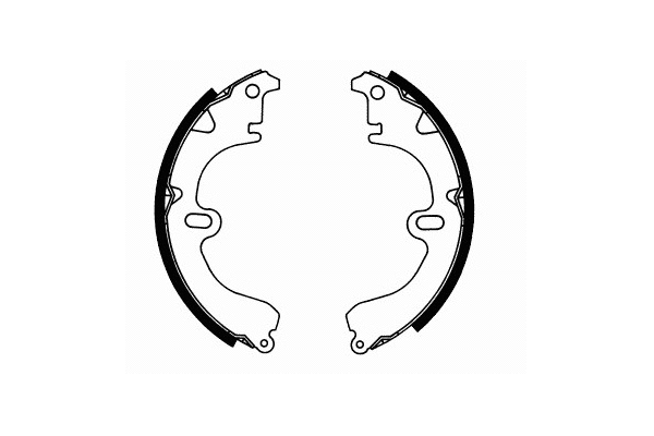 Brake Shoe Set, parking brake (SS 522)