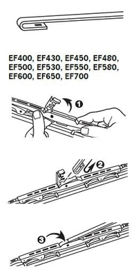 Wiper Blade (EF400)