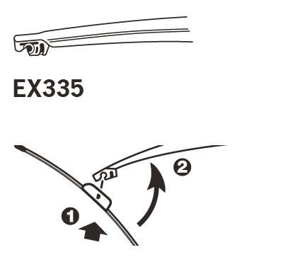 Wiper Blade (EX335)