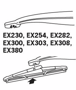 Wiper Blade (EX300)