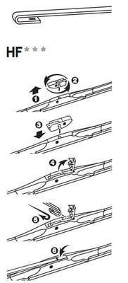 Wiper Blade (HF350R)