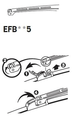 Wiper Blade (EFB555)