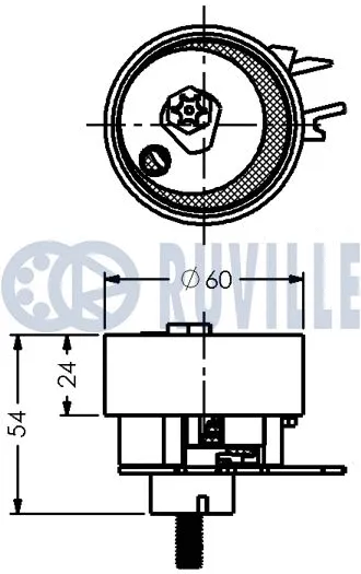 Tensioner Pulley, timing belt