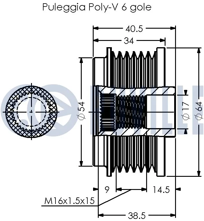 Alternator Freewheel Clutch
