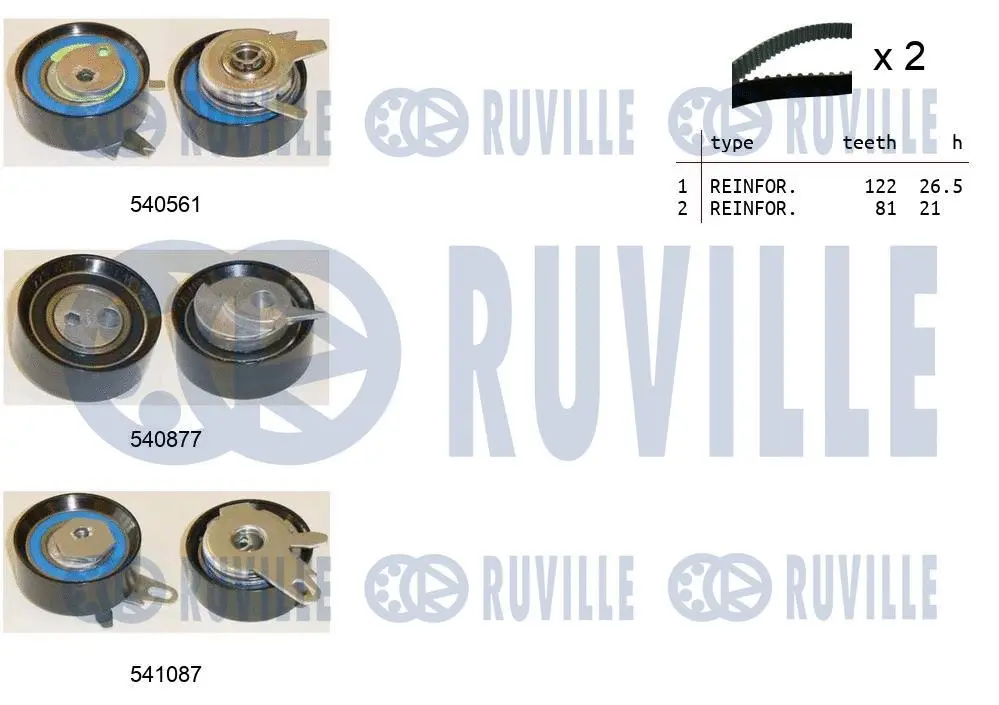 Timing Belt Kit (550143)