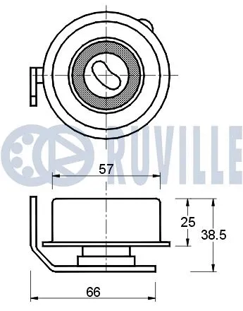 Tensioner Pulley, timing belt