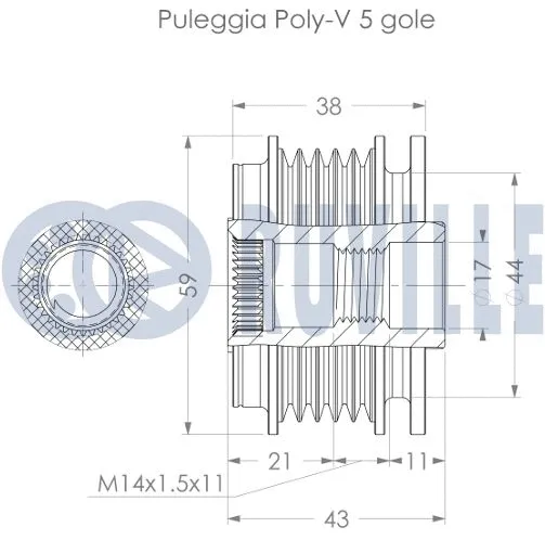 Alternator Freewheel Clutch
