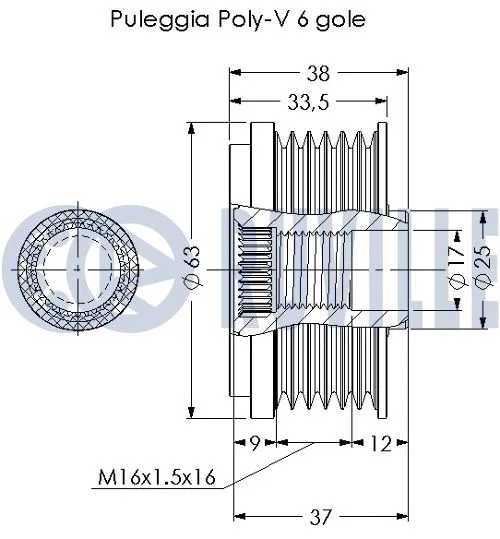 Alternator Freewheel Clutch