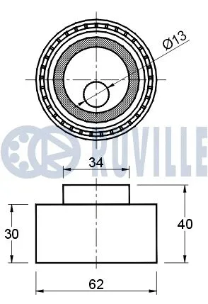Tensioner Pulley, timing belt