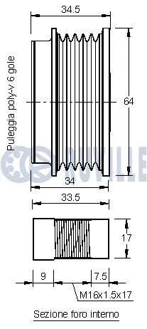 Alternator Freewheel Clutch